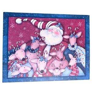 Lang‎ DEER FRIENDS 500 Piece Jigsaw Puzzle Susan Winget 2011 Family Night Hobby